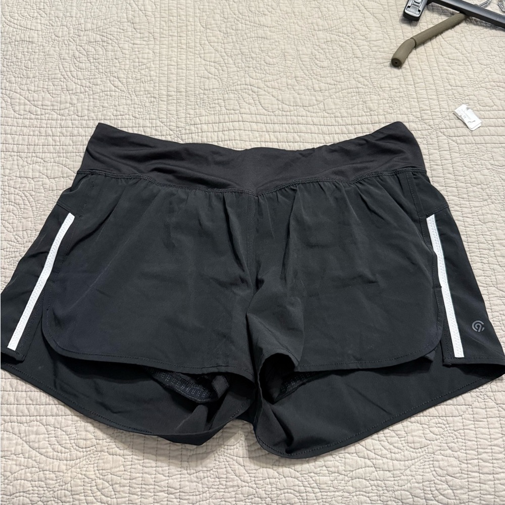 Women's Black Athletic Shorts